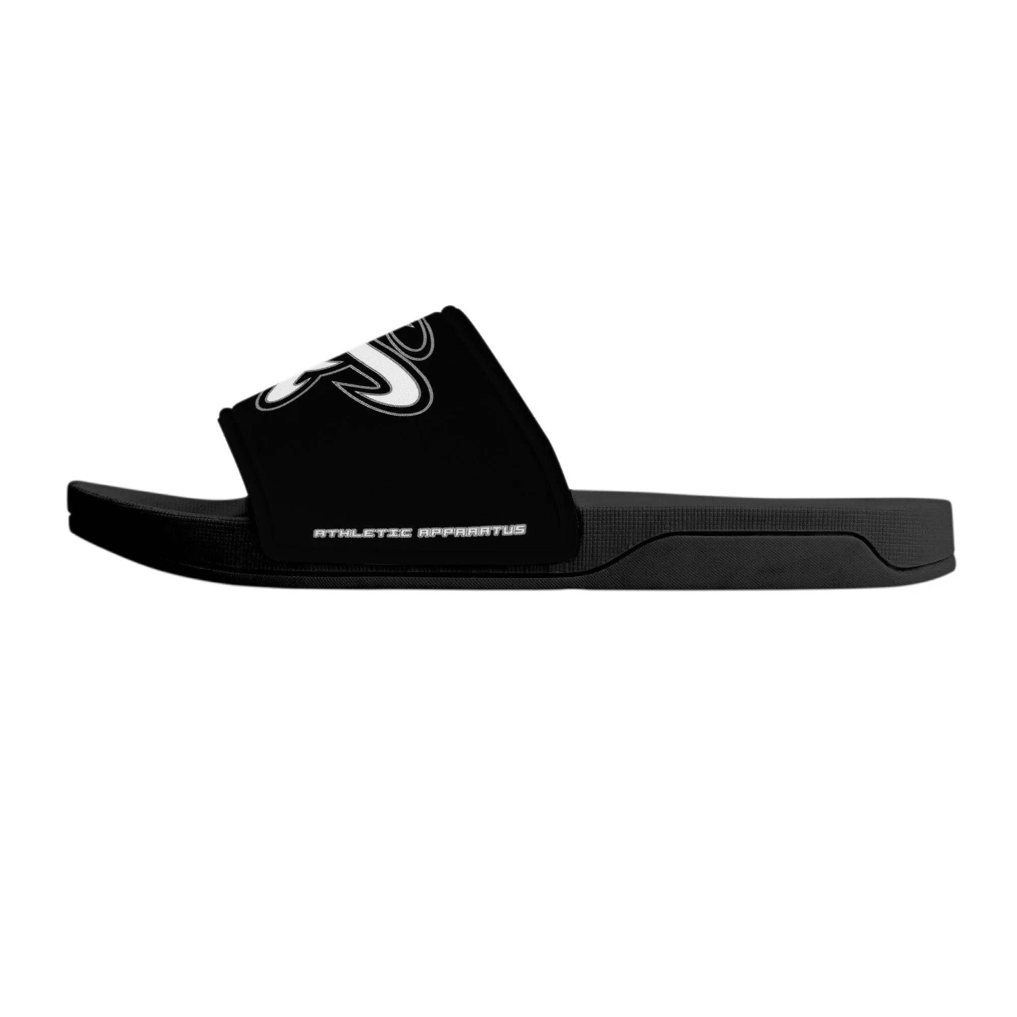 Athletic Apparatus D30 Slide Sandals - Black
