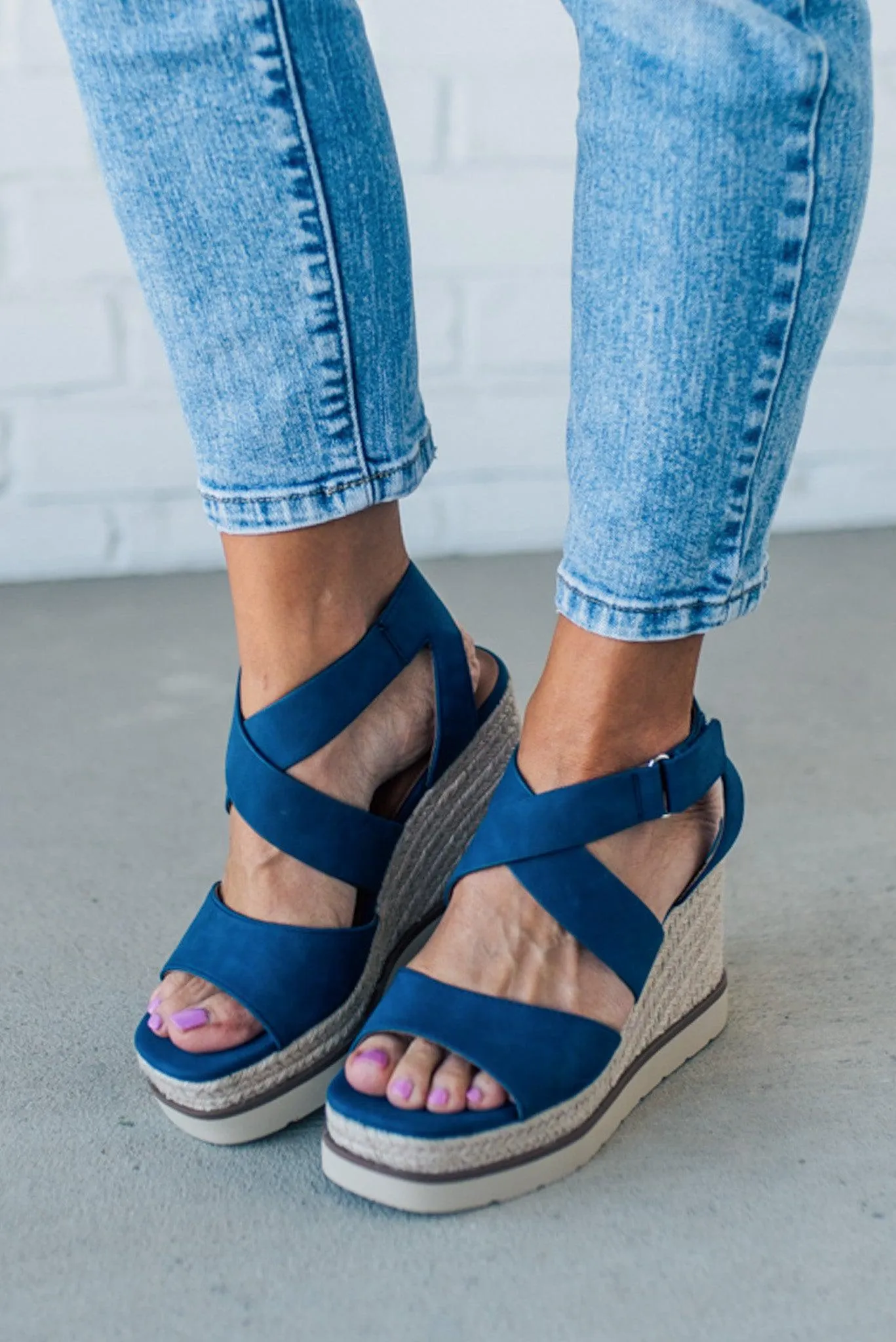 Courtney Espadrille Platform Wedges