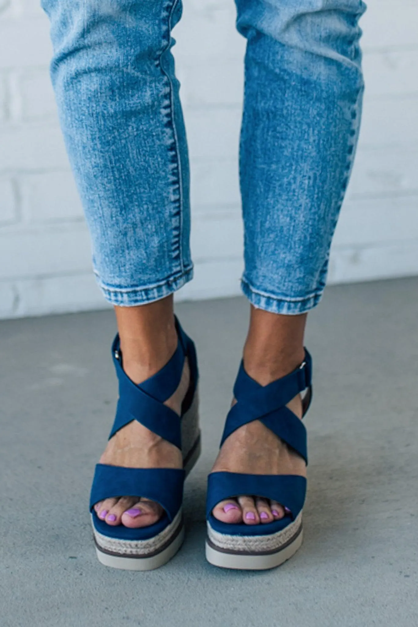 Courtney Espadrille Platform Wedges
