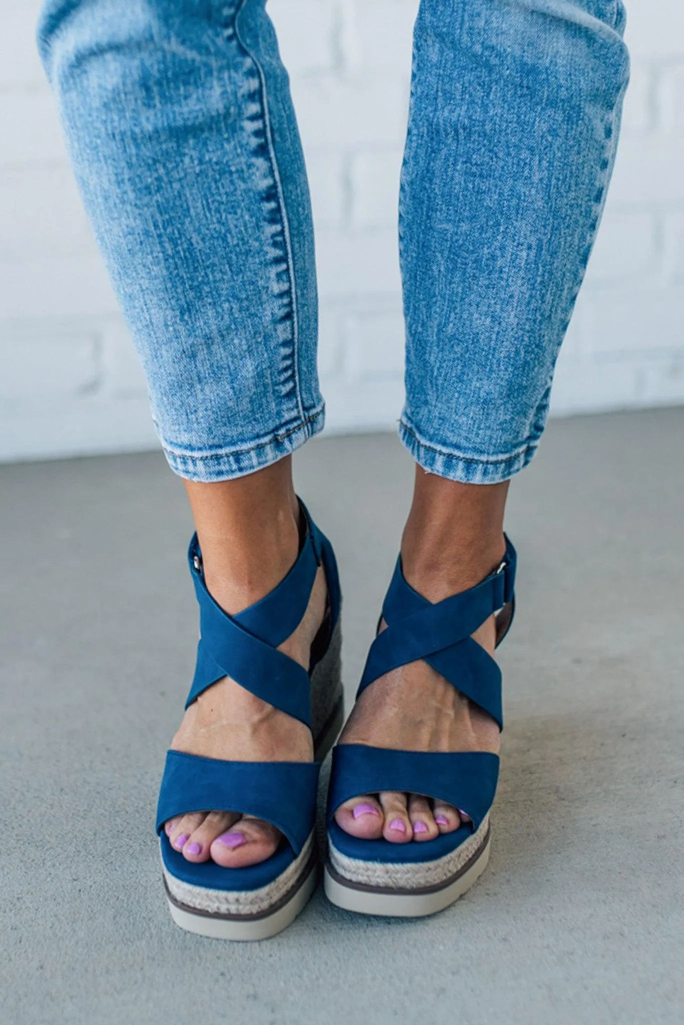 Courtney Espadrille Platform Wedges