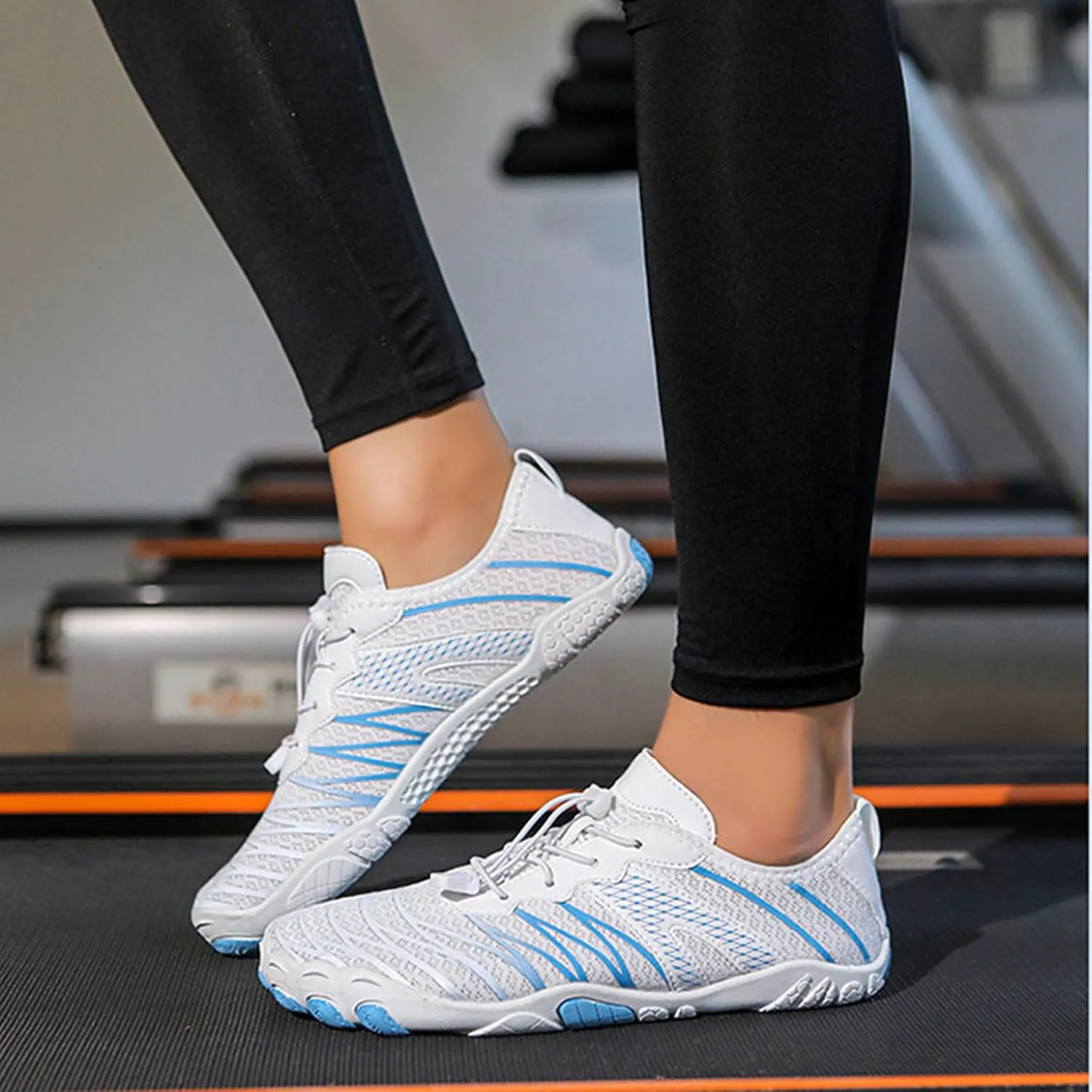 Hike Barefoot Shoes Women Comfortable Walking Shoes Zero Drop Wide Toe Box Running Shoes Beach Sneakers Casual Grounded Footwear for Women Barefoot Yoga Exercise, Camping, Gym Athletic Lightweight