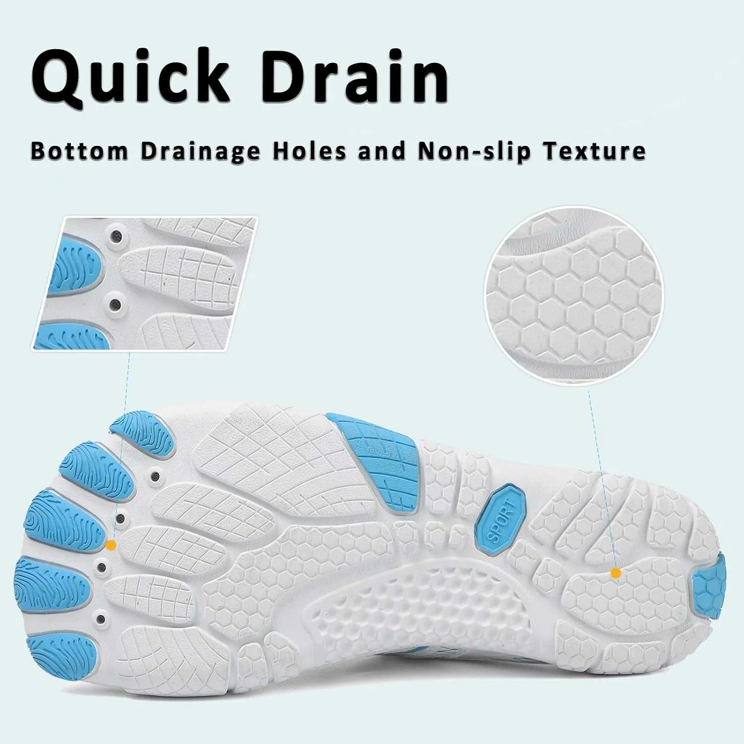 Hike Barefoot Shoes Women Comfortable Walking Shoes Zero Drop Wide Toe Box Running Shoes Beach Sneakers Casual Grounded Footwear for Women Barefoot Yoga Exercise, Camping, Gym Athletic Lightweight