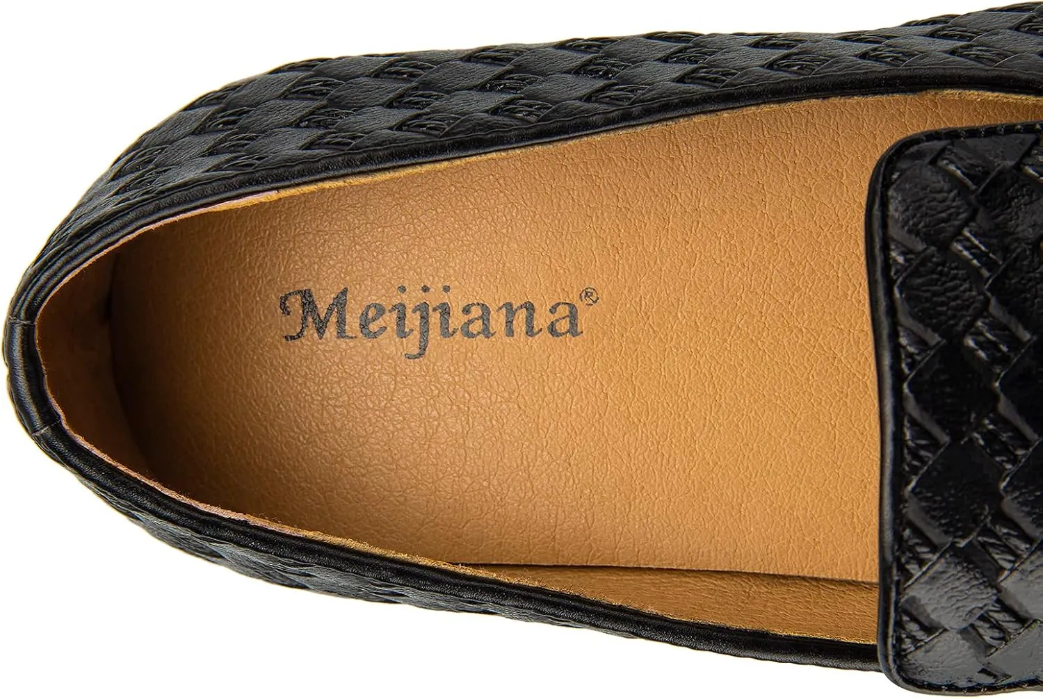 Meijiana Mens Fashion Loafers Wedding Dress Shoes for Men with Tassel Embellishment
