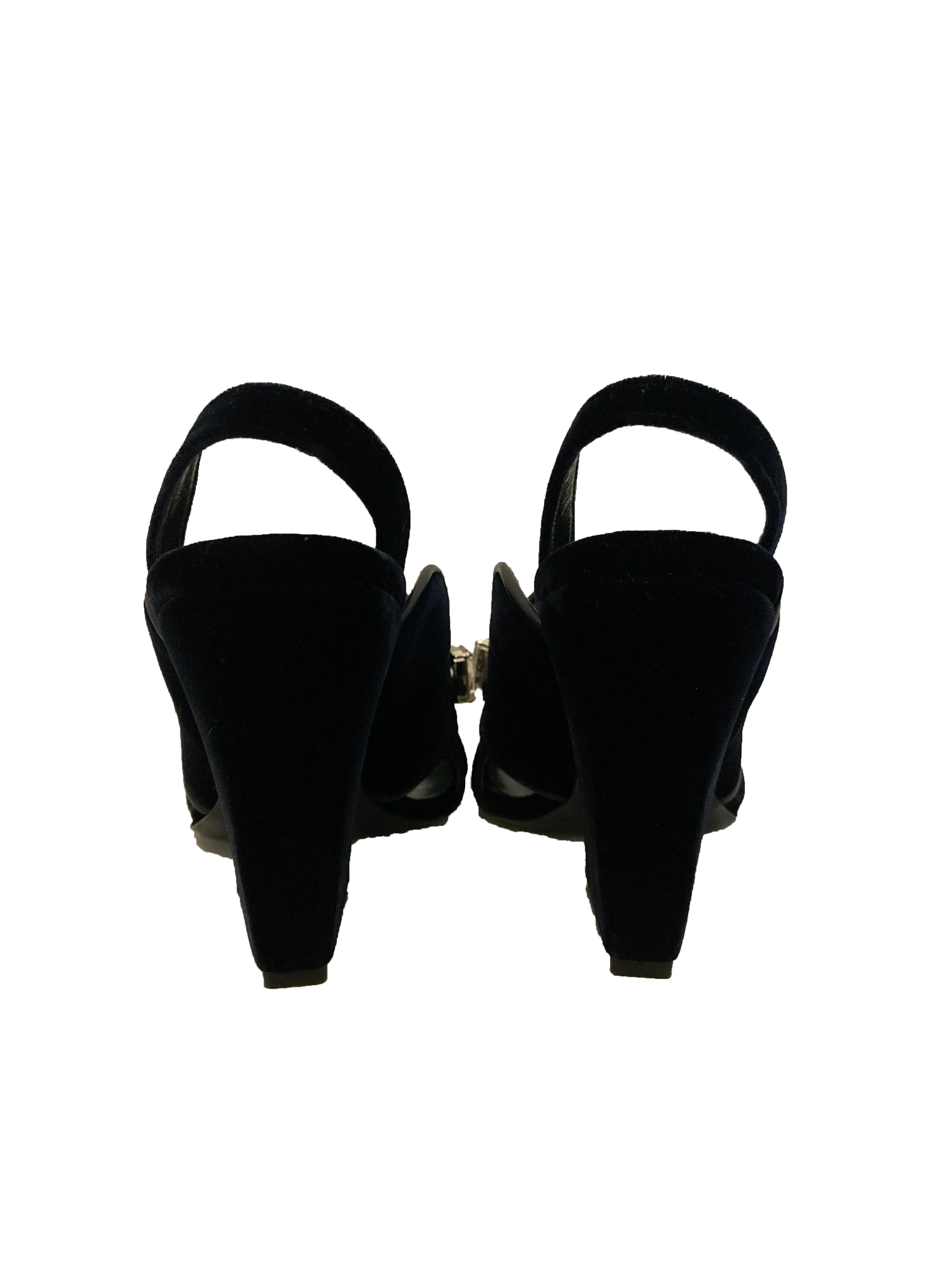 Midnight Velvet Olympia Heels
