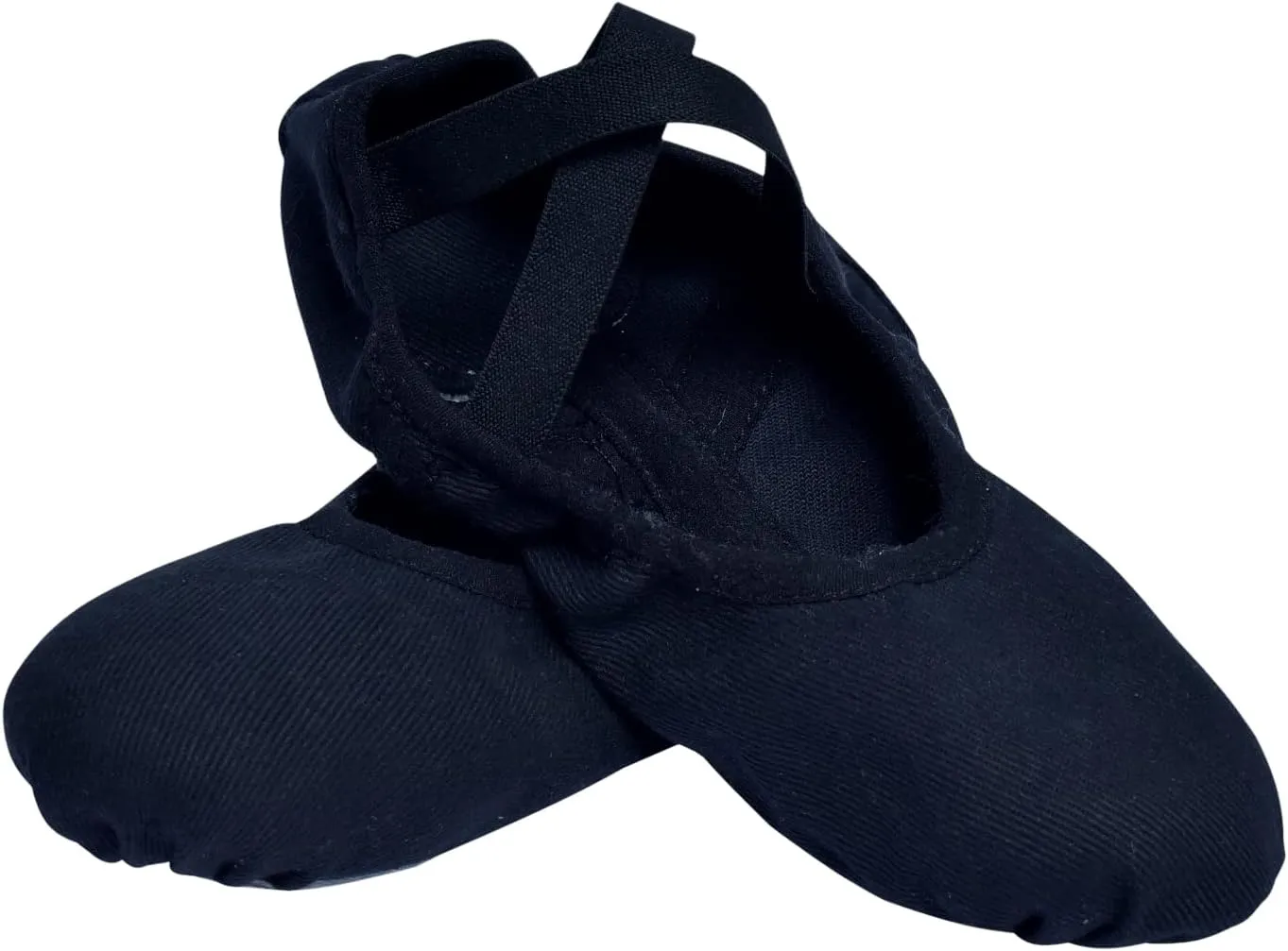 TW Canvas Ballet Slippers Flats for Toddlers-Adult for Dancing.