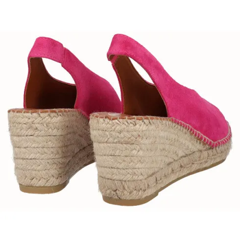 Viguera - 2127 Cerise Pink Wedge Sandal