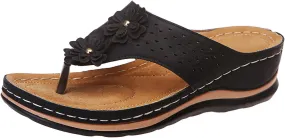 Wedge Sandals for Women Summer Beach Walking Sandals Travel Arch Support Sandals Vintage Breathable Slippers