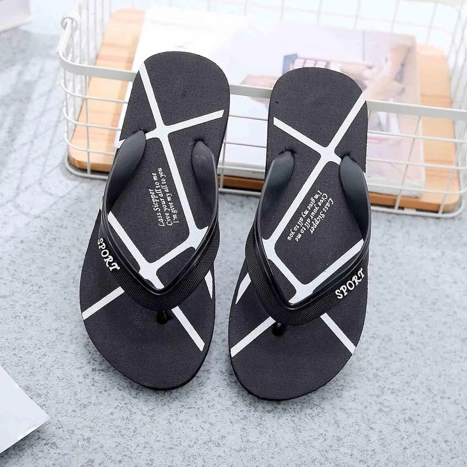 Womens Sandals,Lightweight Flat Comfort Sole Thong Sandal for Women,Couple Pool Gym Beach Flip Flops,Quick Drying Non Slip Shower Shoes for Men,Summer Vacation Friendly Slippers